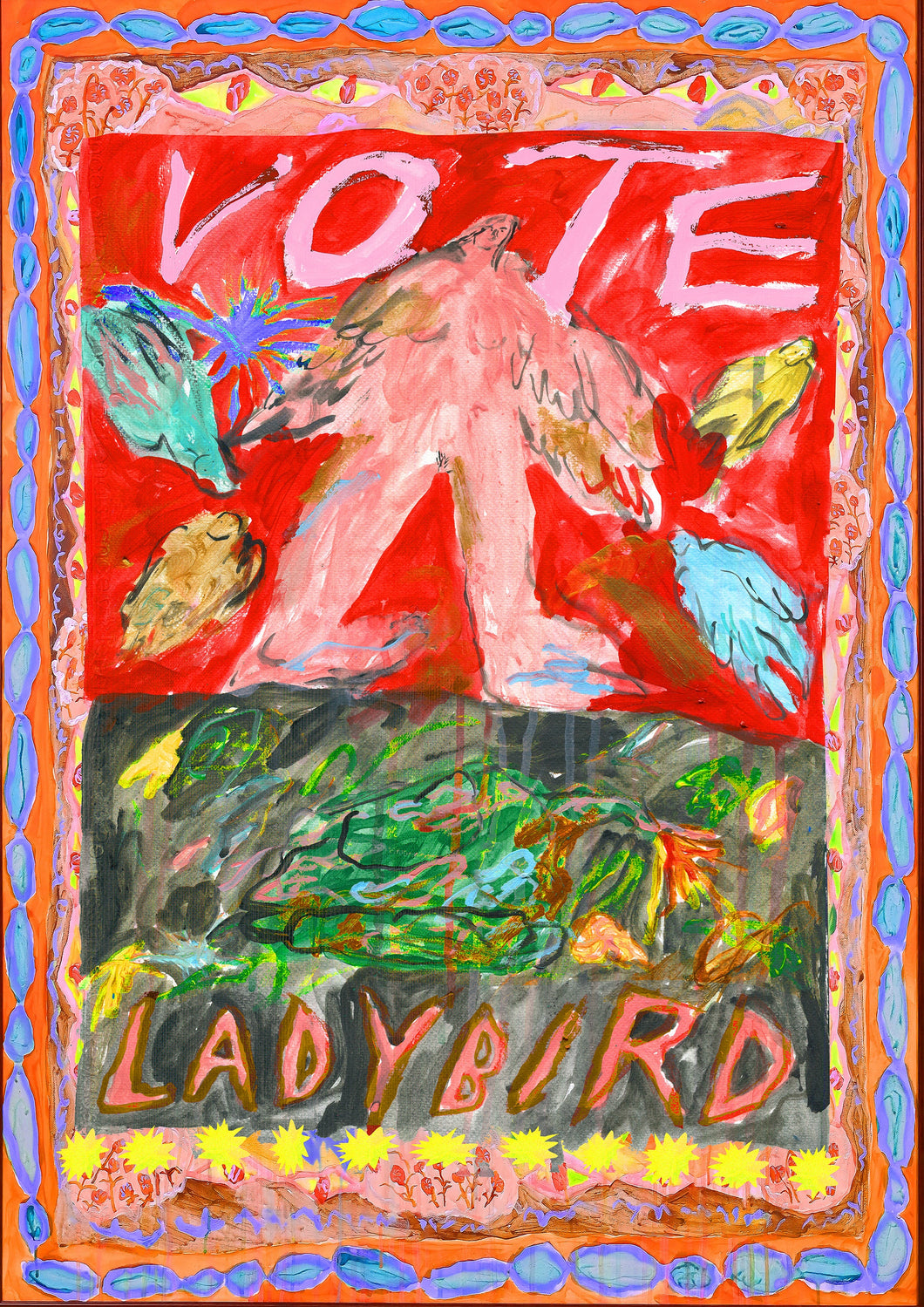 Vote ladybird